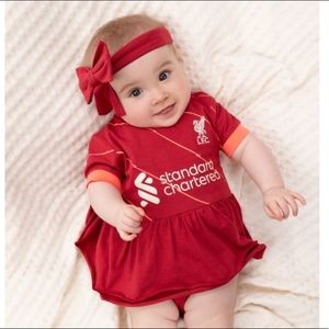 ⚽️🏟️🥅LIVERPOOL ⚽️🥅🏟️CUTEST Baby dress. 😍